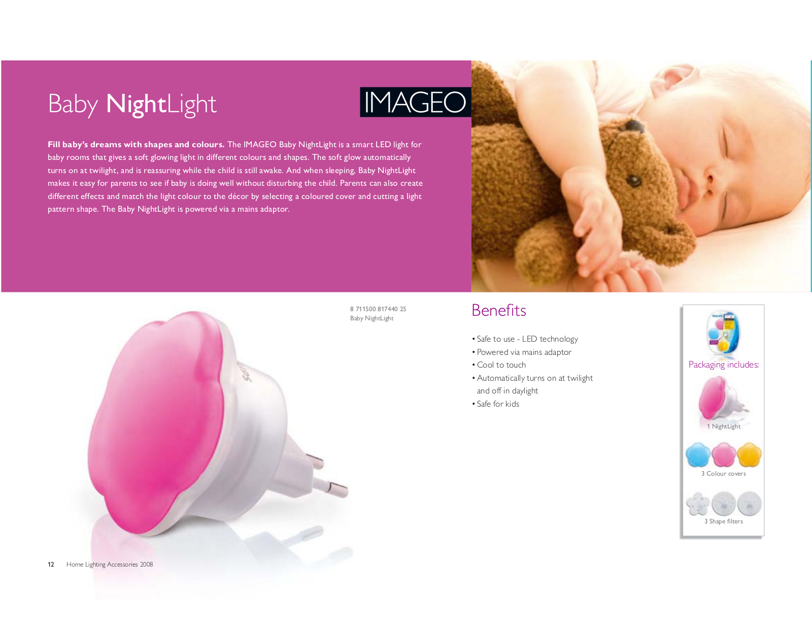 Philips Baby NightLight User Manual