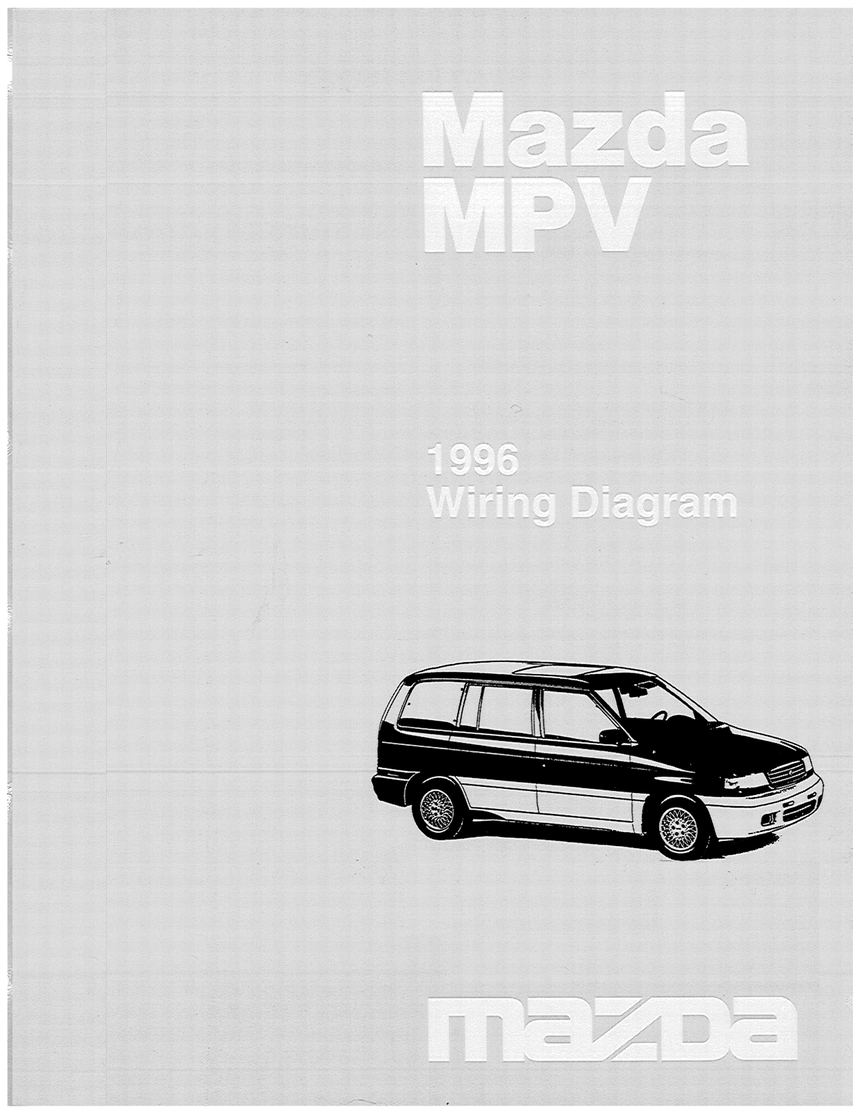 Mazda MPV 1996 User Manual