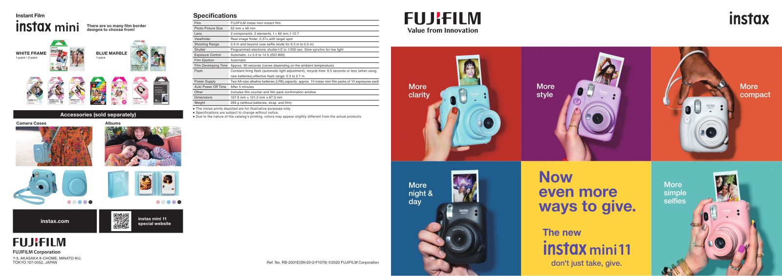 Fujifilm mini 11 User Manual