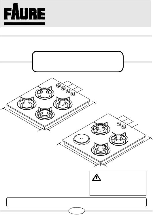 Faure CPV418N, CPV418W User Manual