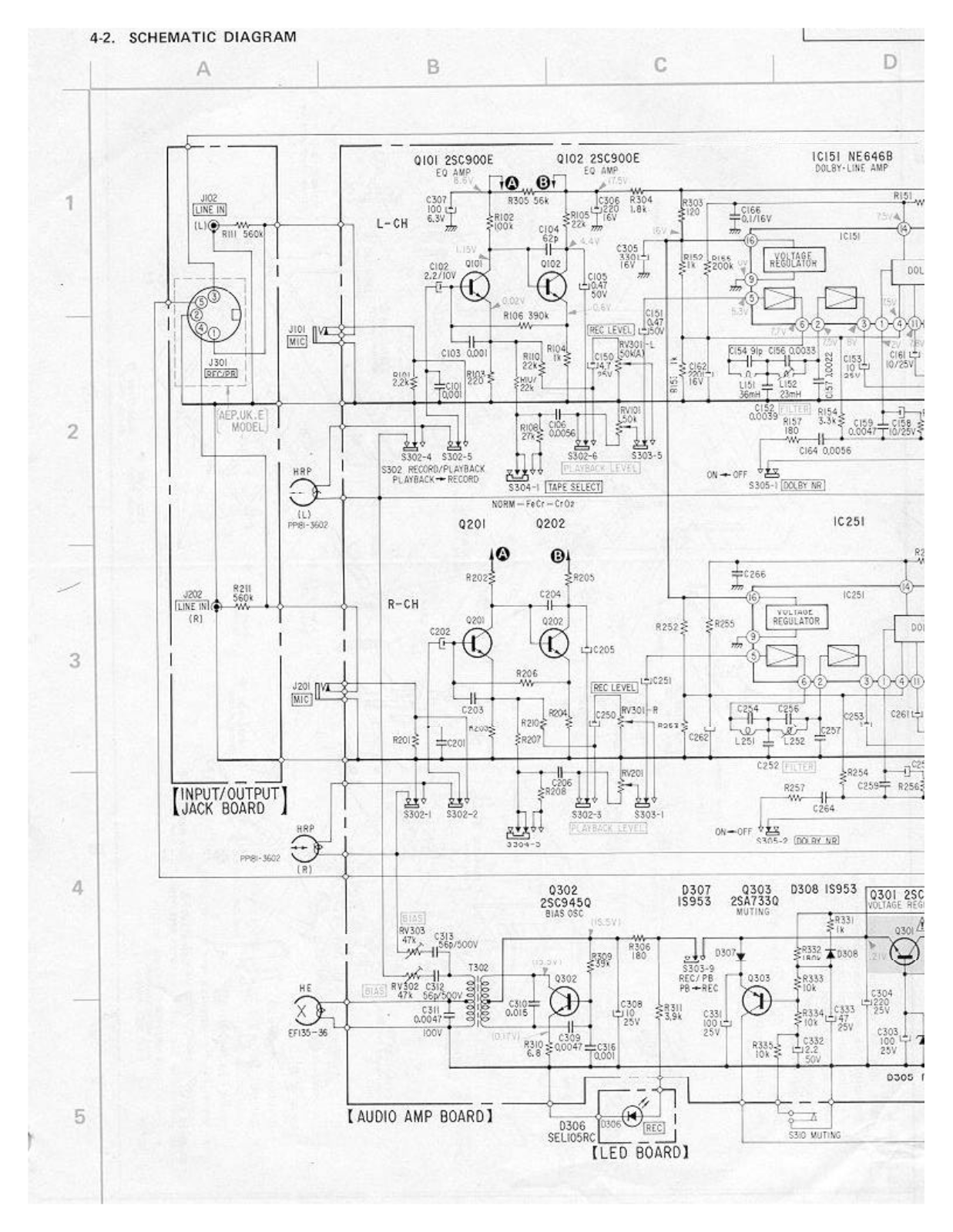 Sony TCK-1-A Schematic