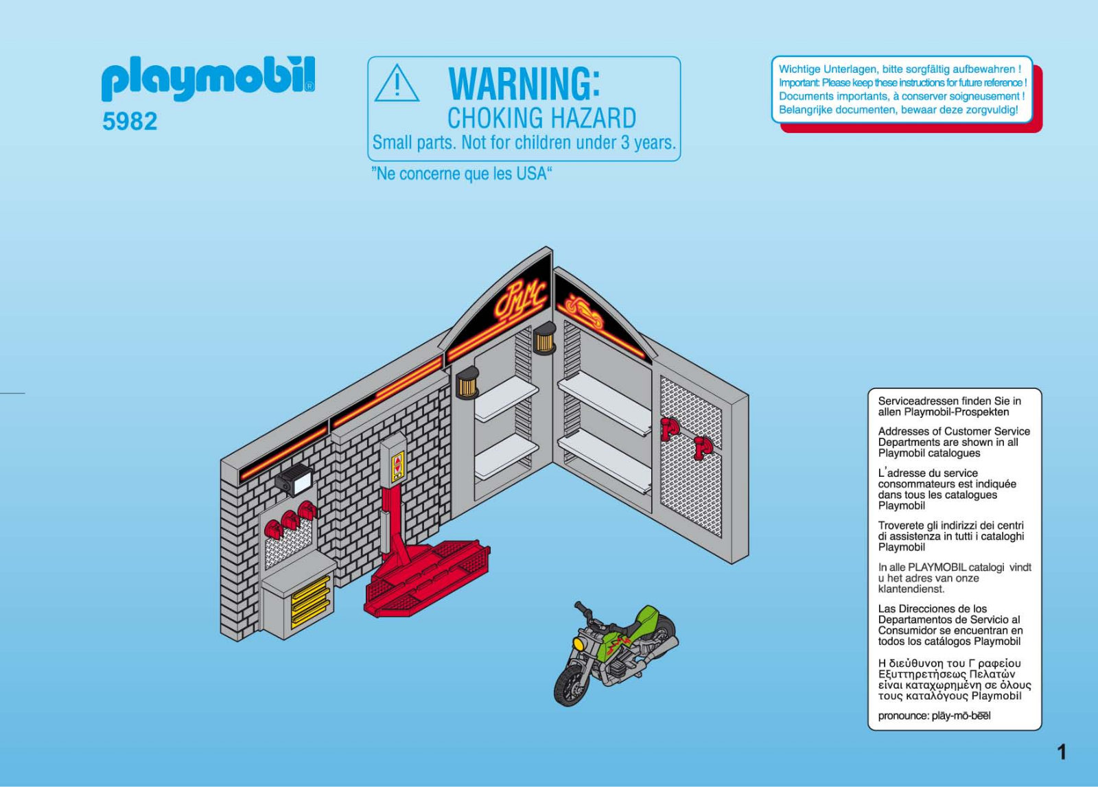 Playmobil 5982 Instructions