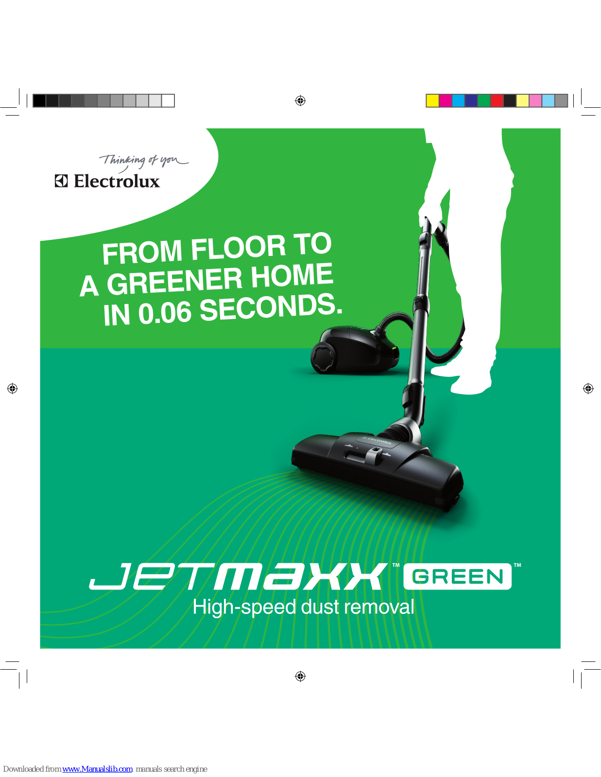 Electrolux Jetmaxx Green ZJG-6800, Jetmaxx ZJM 6830 User Manual