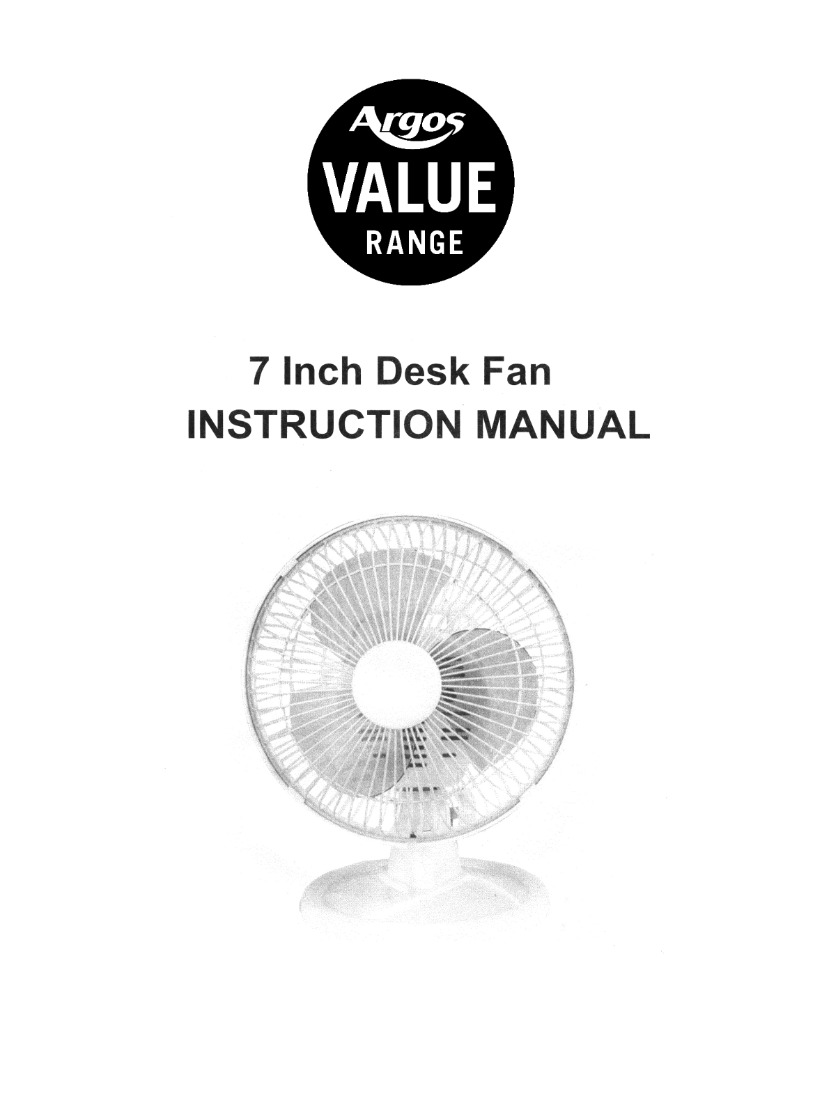 Argos LG-18A ASSEMBLY INSTRUCTIONS