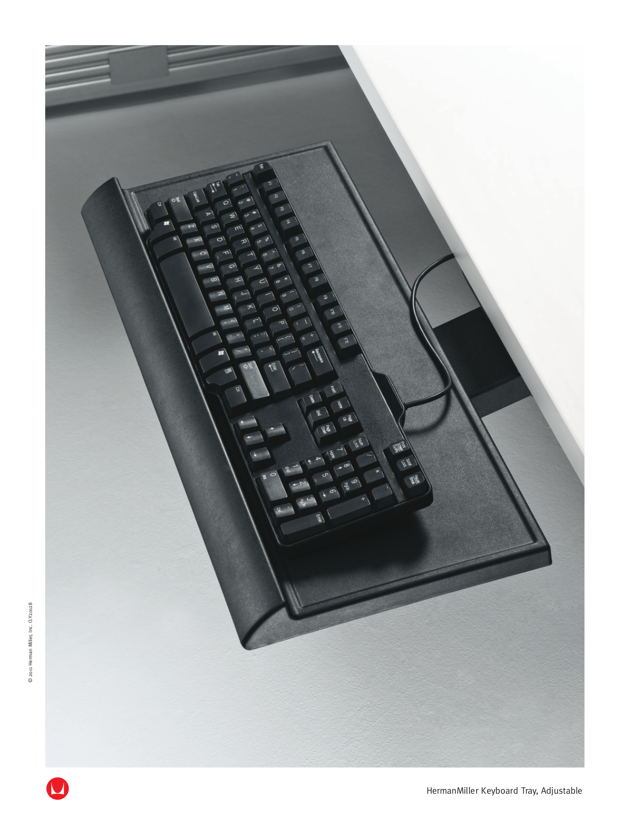 Herman Miller KEYBOARD TRAY, ADJUSTABLE User Manual