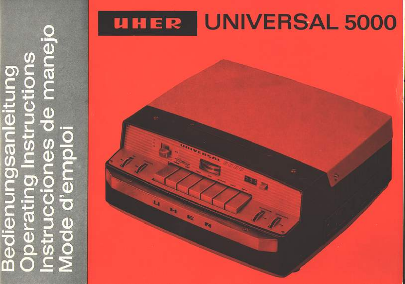 Uher 5000 Owners manual