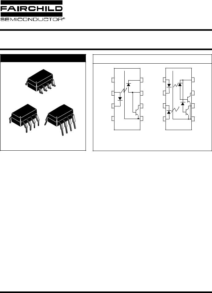 Fairchild Semiconductor HCPL-4502, HCPL-2531, HCPL-2530, HCPL-2503, 6N136 Datasheet