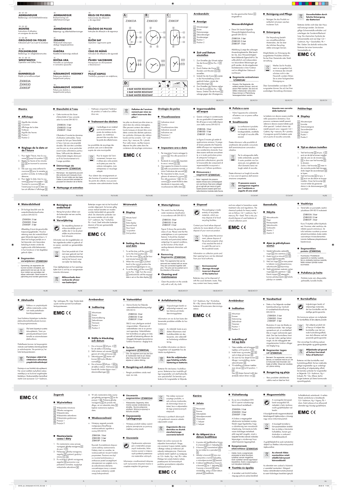 Auriol Z30653 User Manual