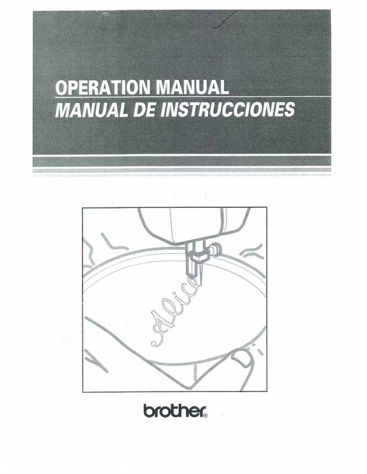 Brother XL-3030 User Manual