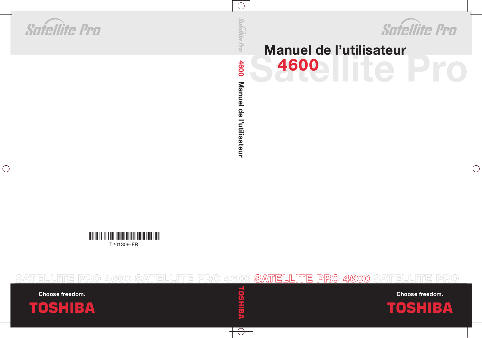 Toshiba satellite pro 4600 manuel de l'utilisateur