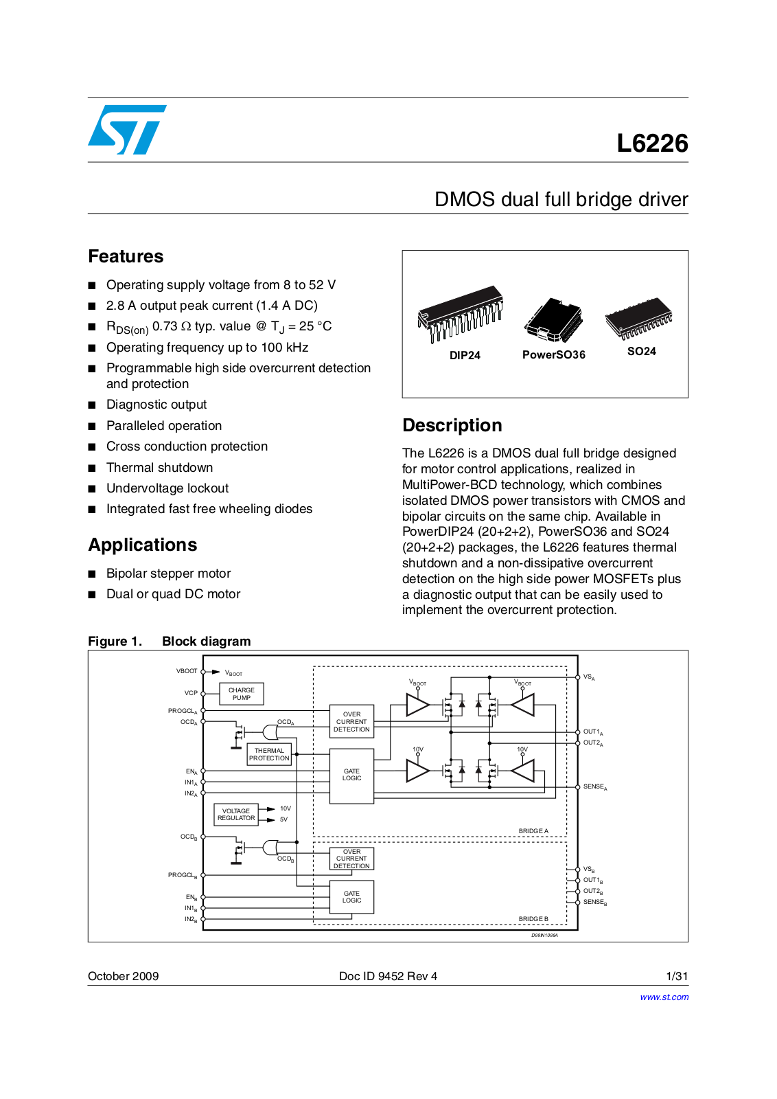 ST L6226 User Manual