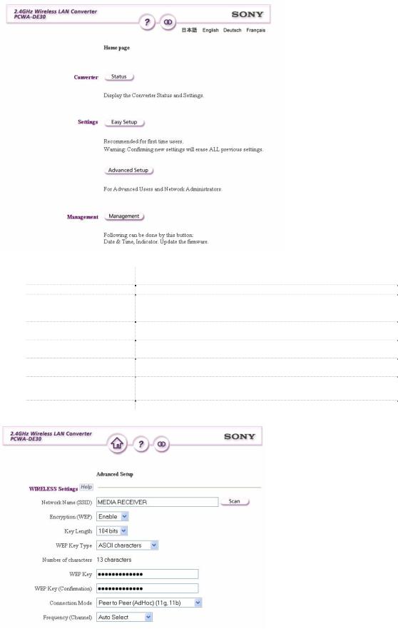 Sony PCNA-MR10A User Manual