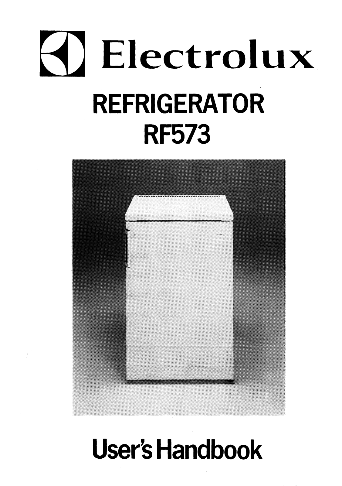 Electrolux RF573/A User Manual