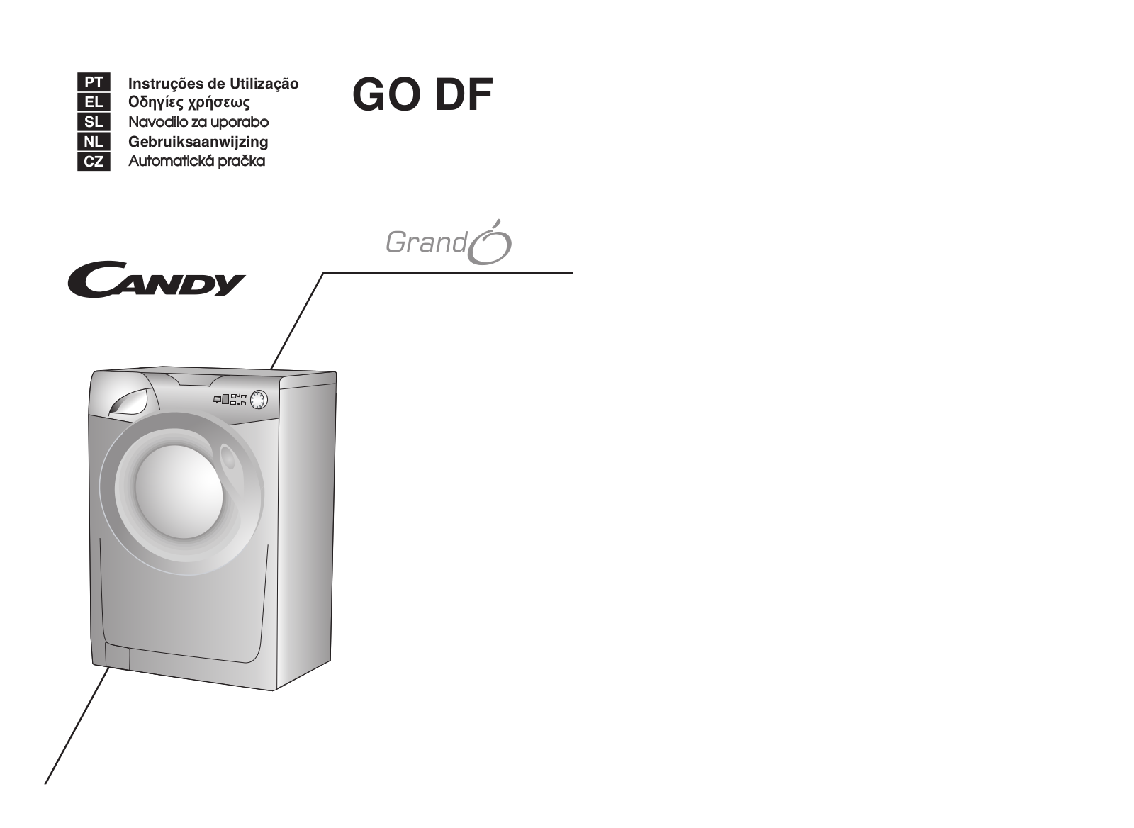 Candy GO 167DF Manual