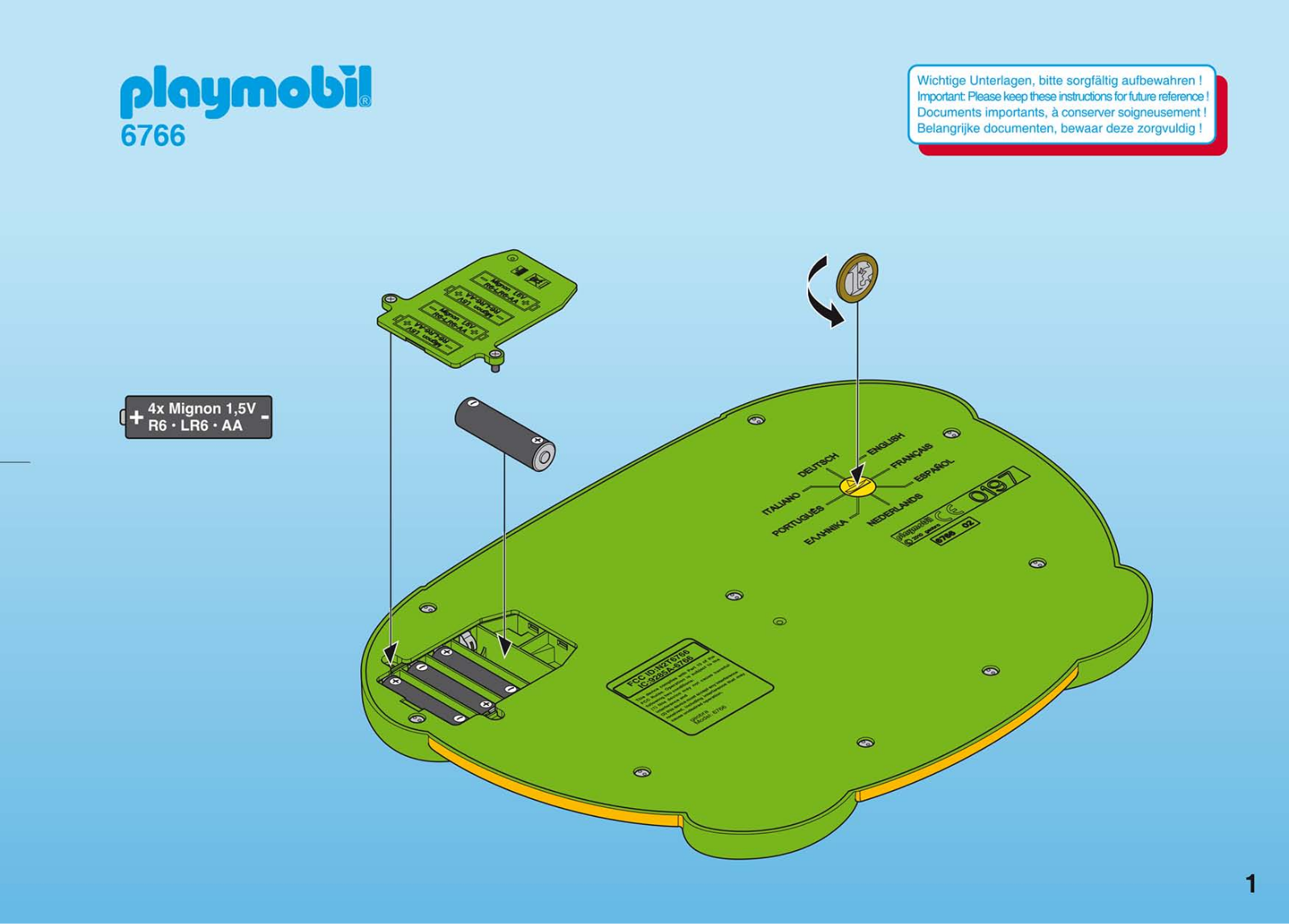 Playmobil 6766 Instructions