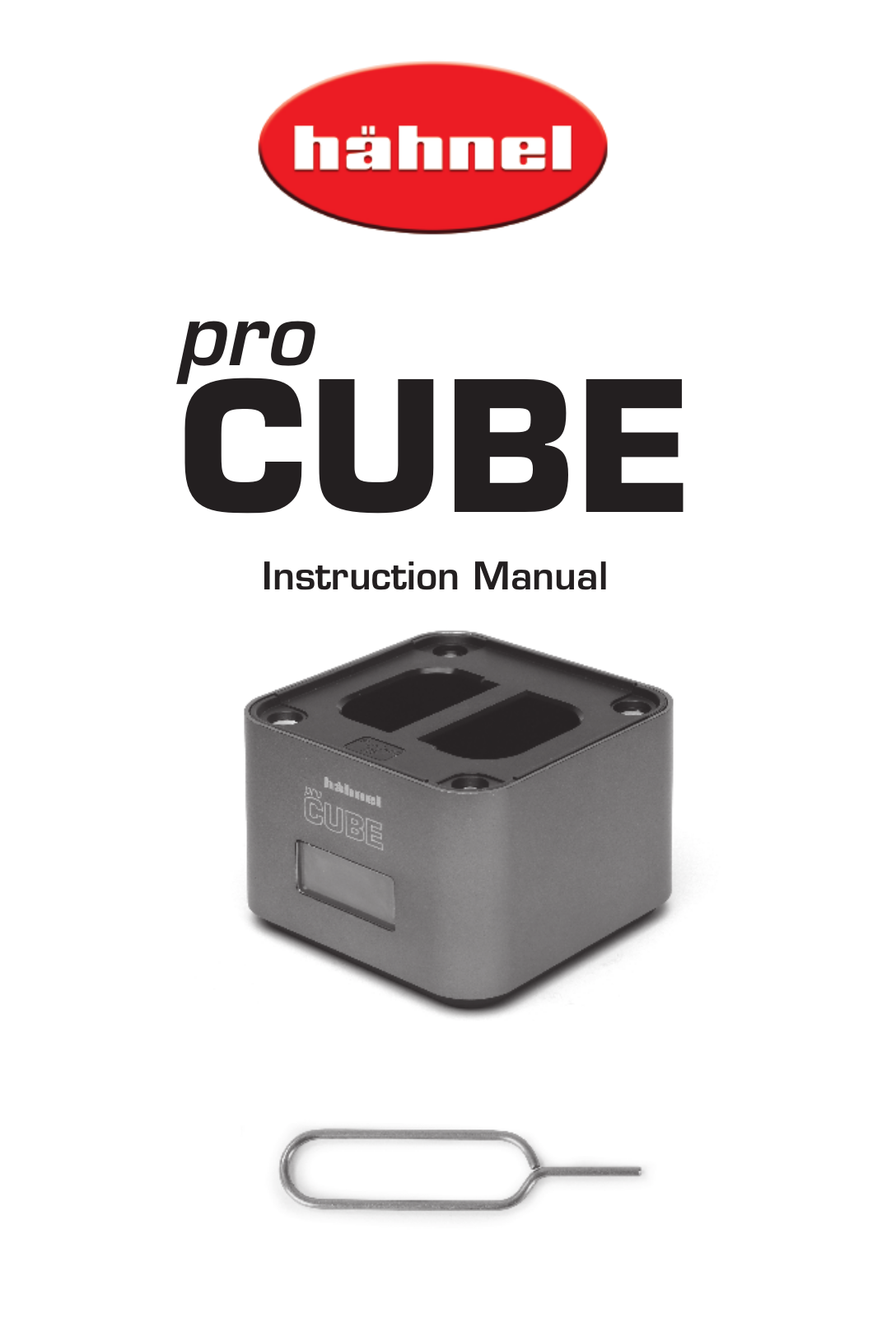 hahnel CUBE User manual