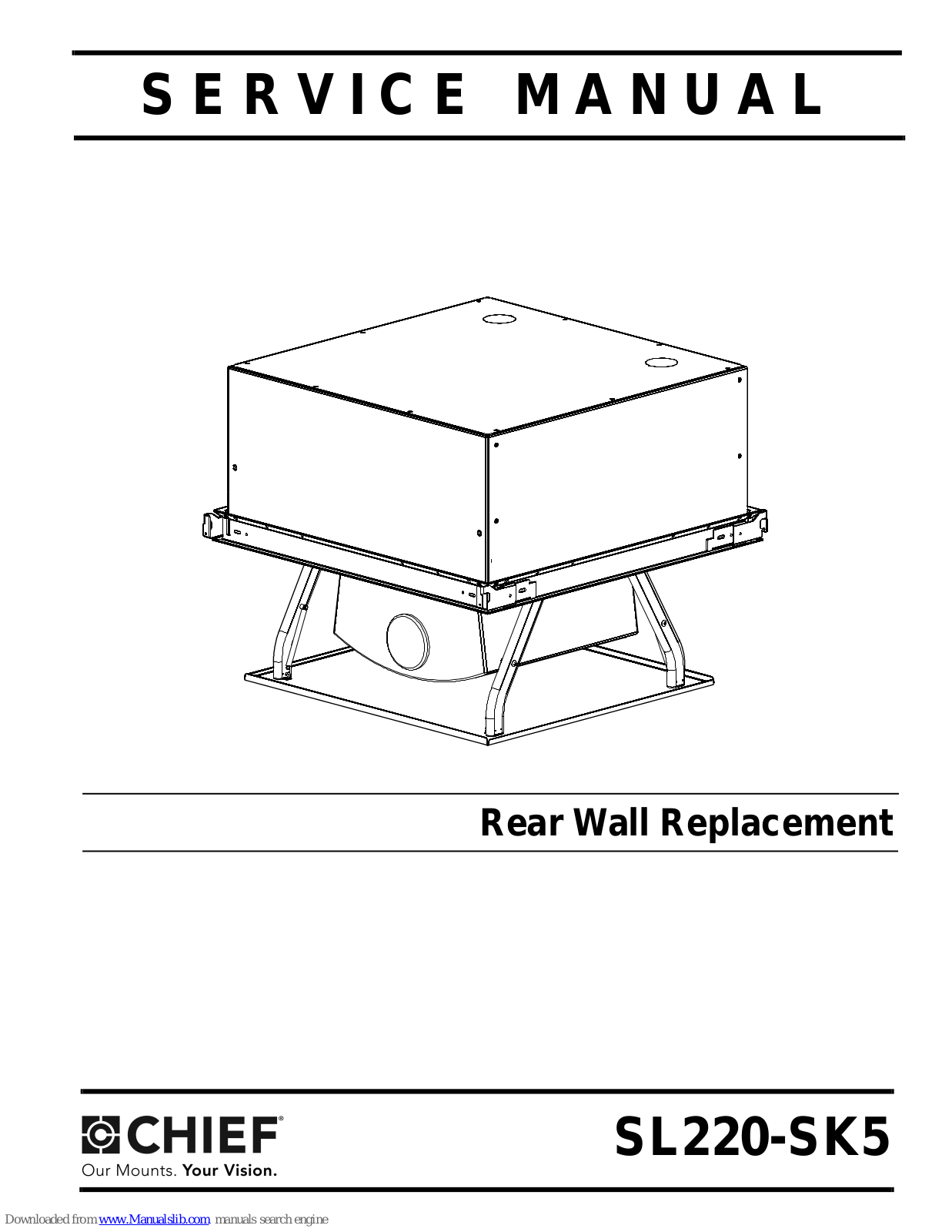 CHIEF SL220-SK5 Service Manual