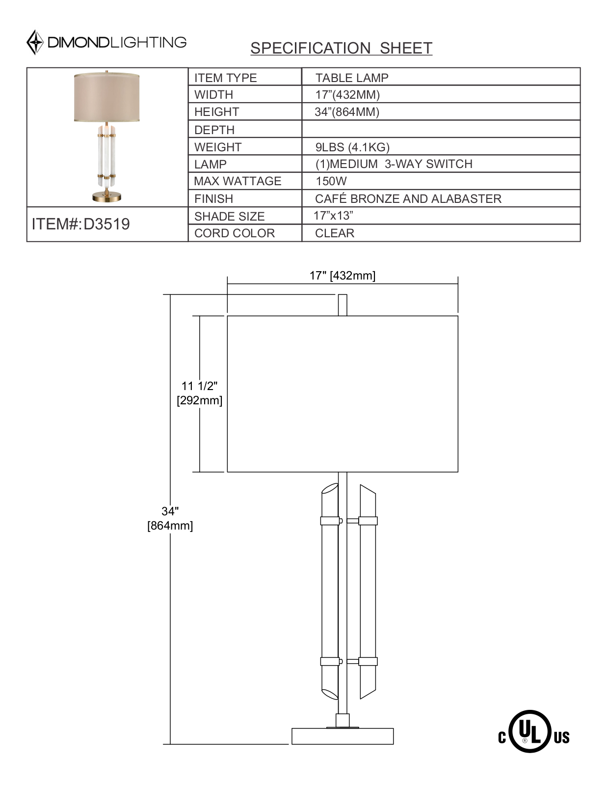 ELK Home D3519 User Manual