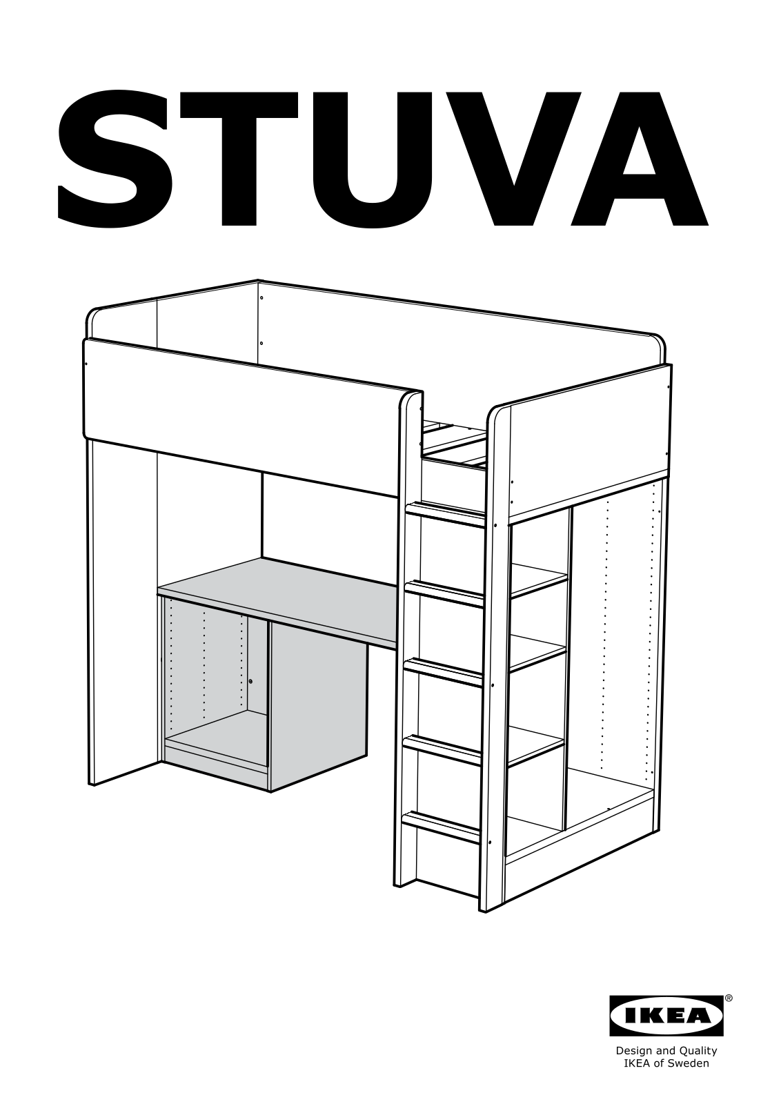 Ikea S59180829, S69027460, S69179566, S69179590, S79025663 Assembly instructions