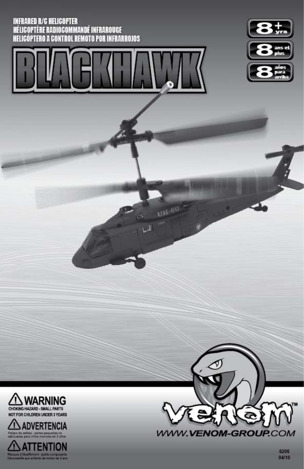 Venom 6206 BLACK HAWK User Manual