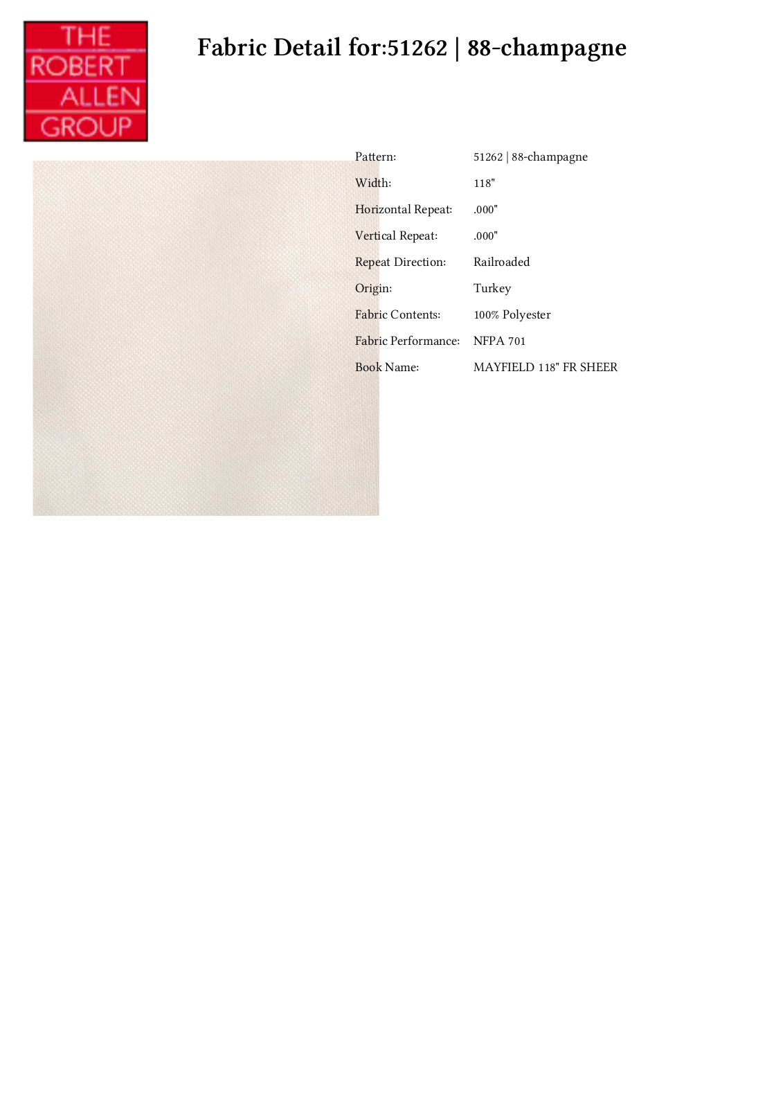 Duralee CRAL4267 Specifications - ManualMachine.com
