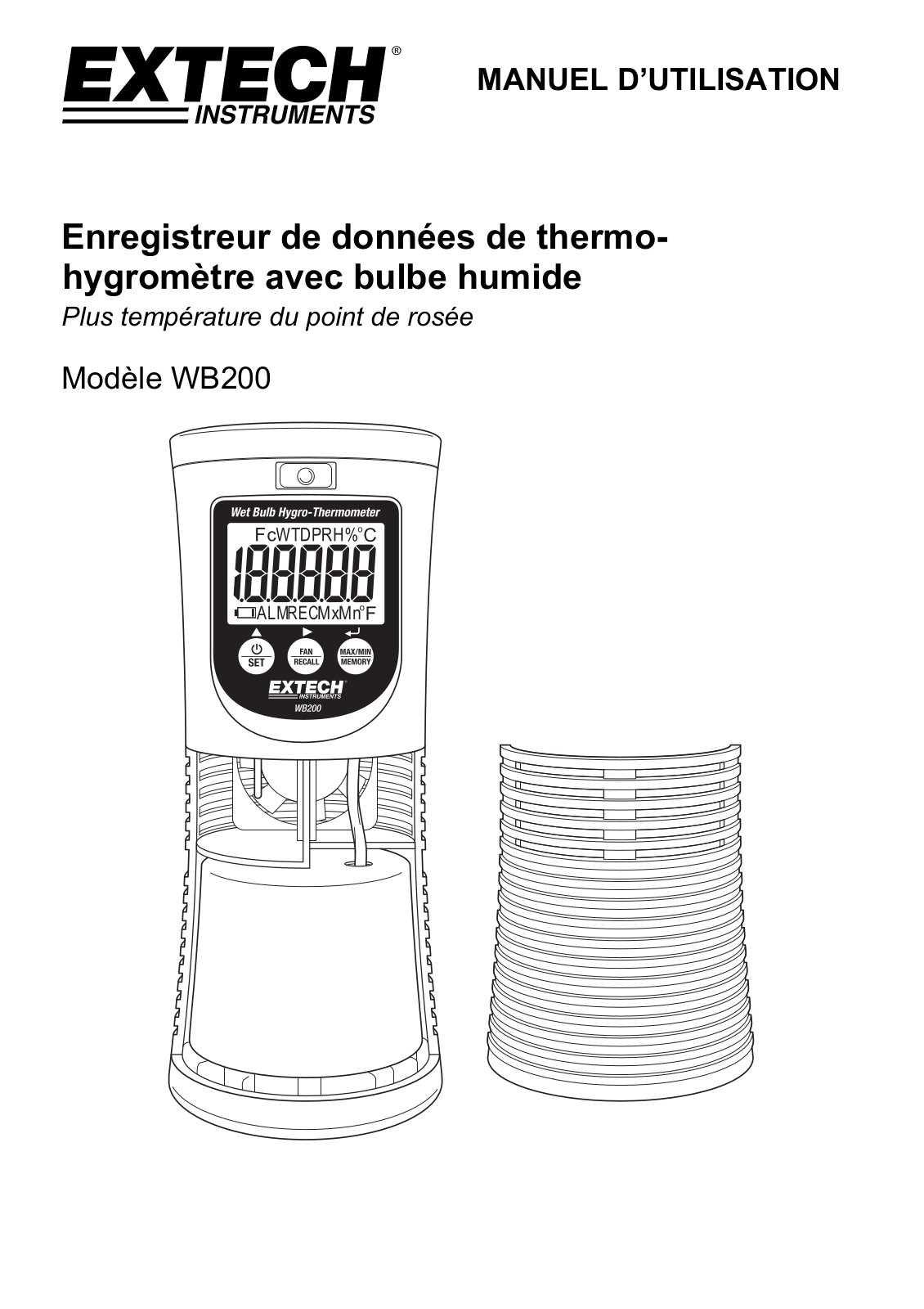 Extech WB200 User guide