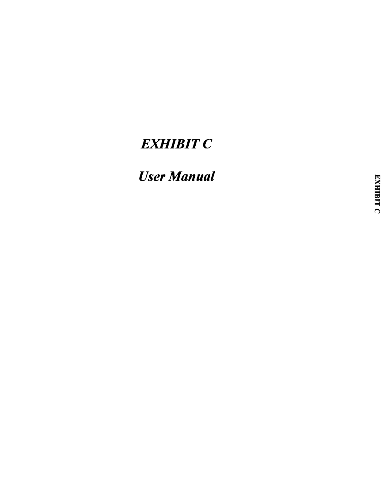 Chic Technology CM B700 User Manual