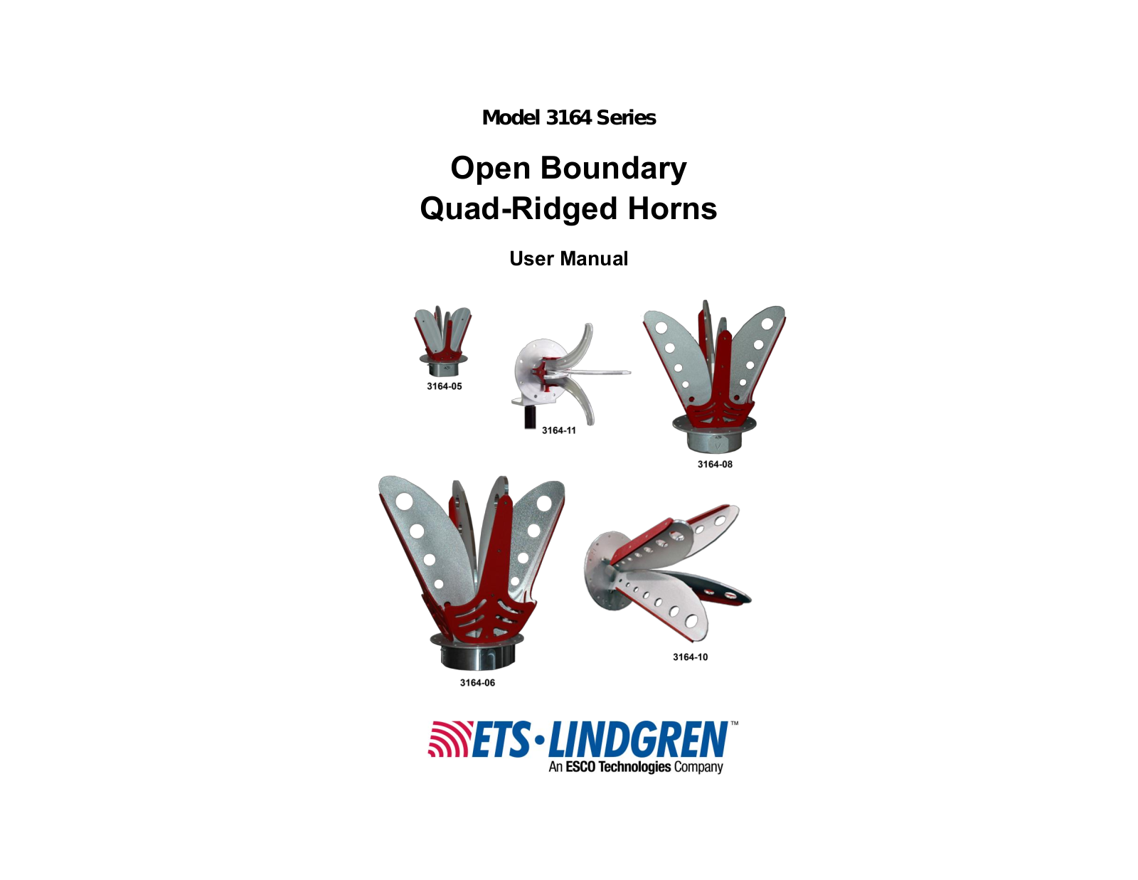 ETS-Lindgren 3164-10 User Manual