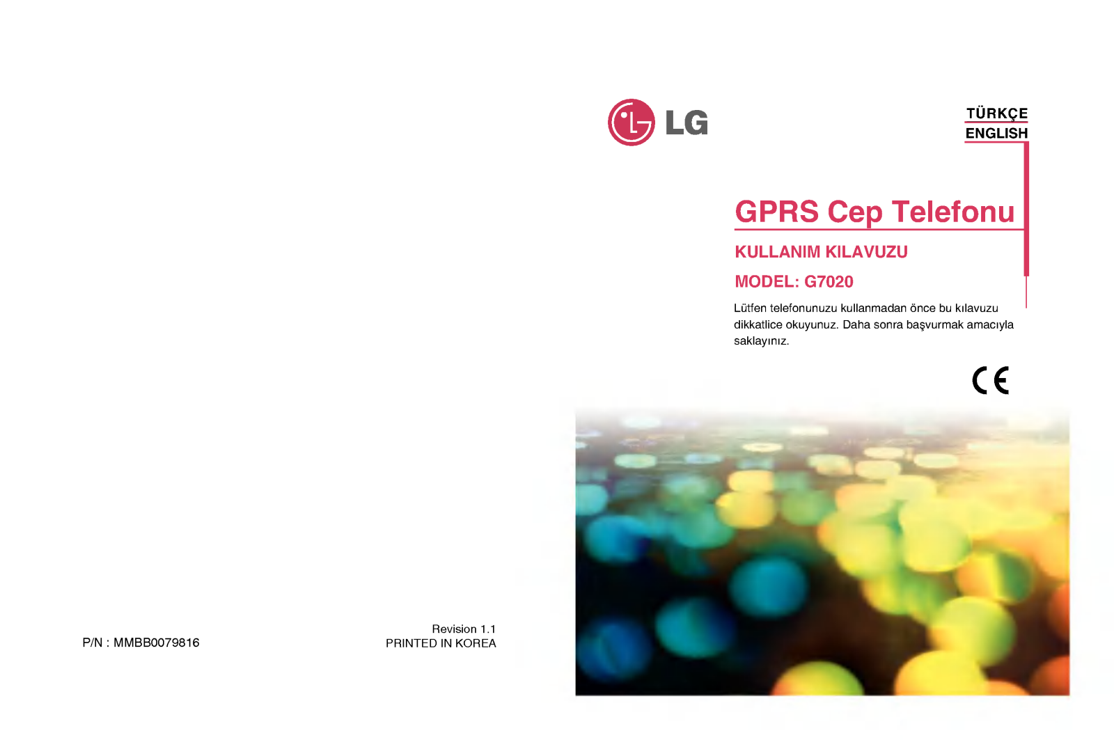 LG G7020 Owner’s Manual