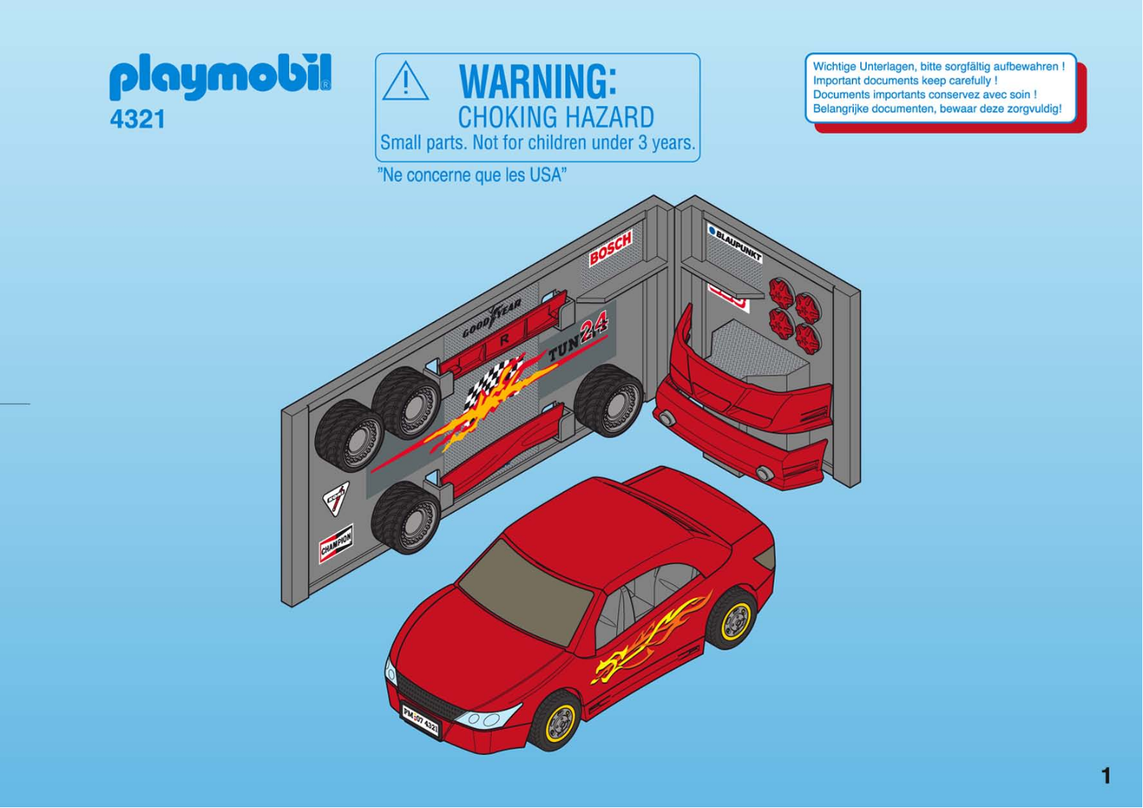 Playmobil 4321 Instructions