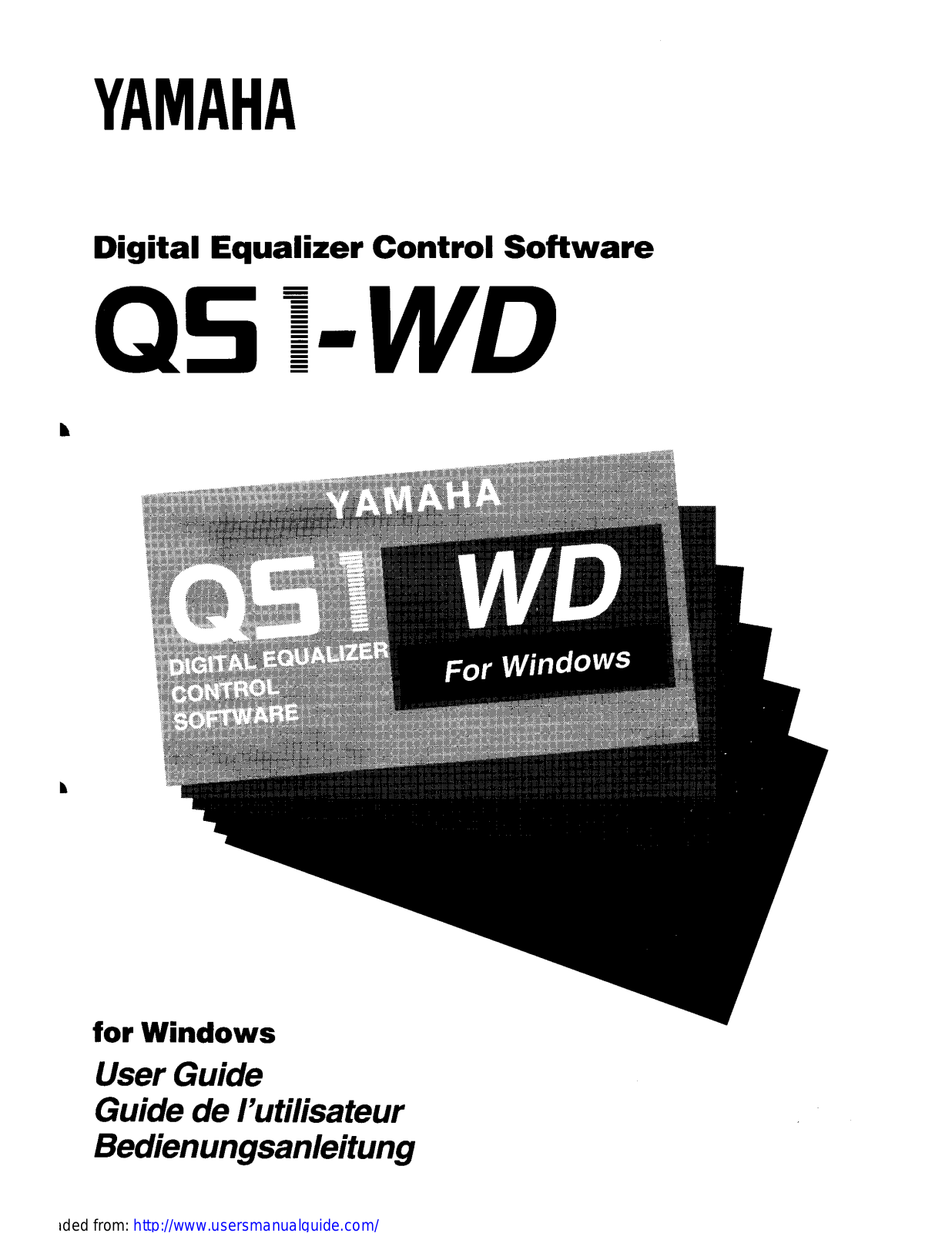 Yamaha Audio QS1-WD User Manual