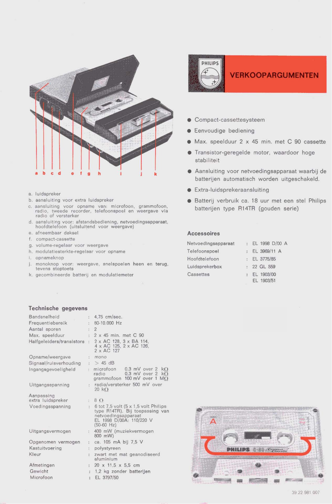 Philips EL-3302 Service manual