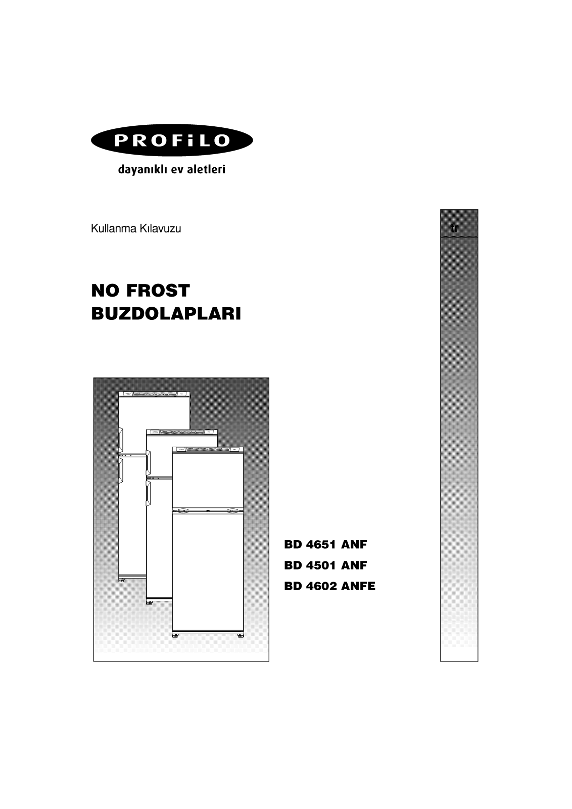 Profilo BD4602ANFE, BD4501ANF, BD4651ANF User Manual - ManualMachine.com