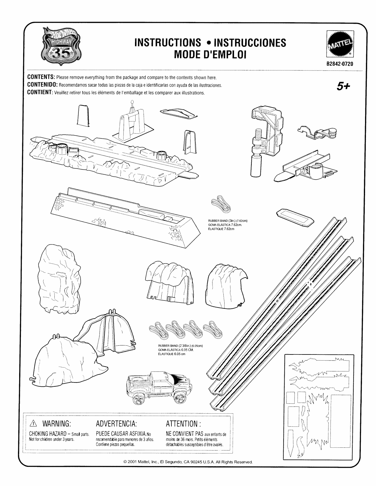 Fisher-Price B2842 Instruction Sheet