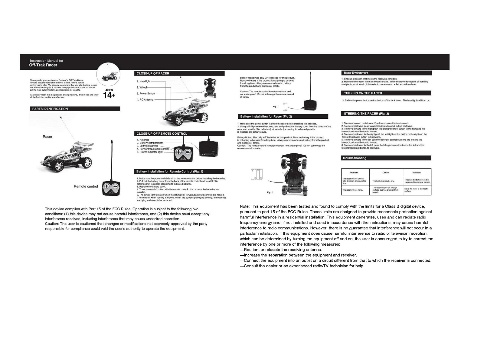 HE TAI TOYS FACTORY 16855000599 User Manual