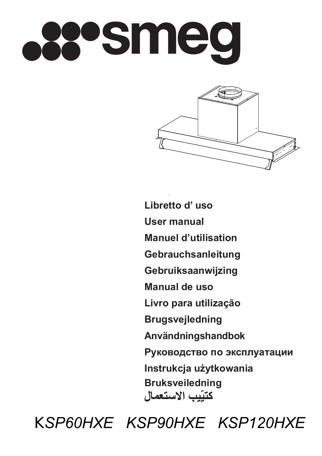 Smeg KSP60HXE User manual