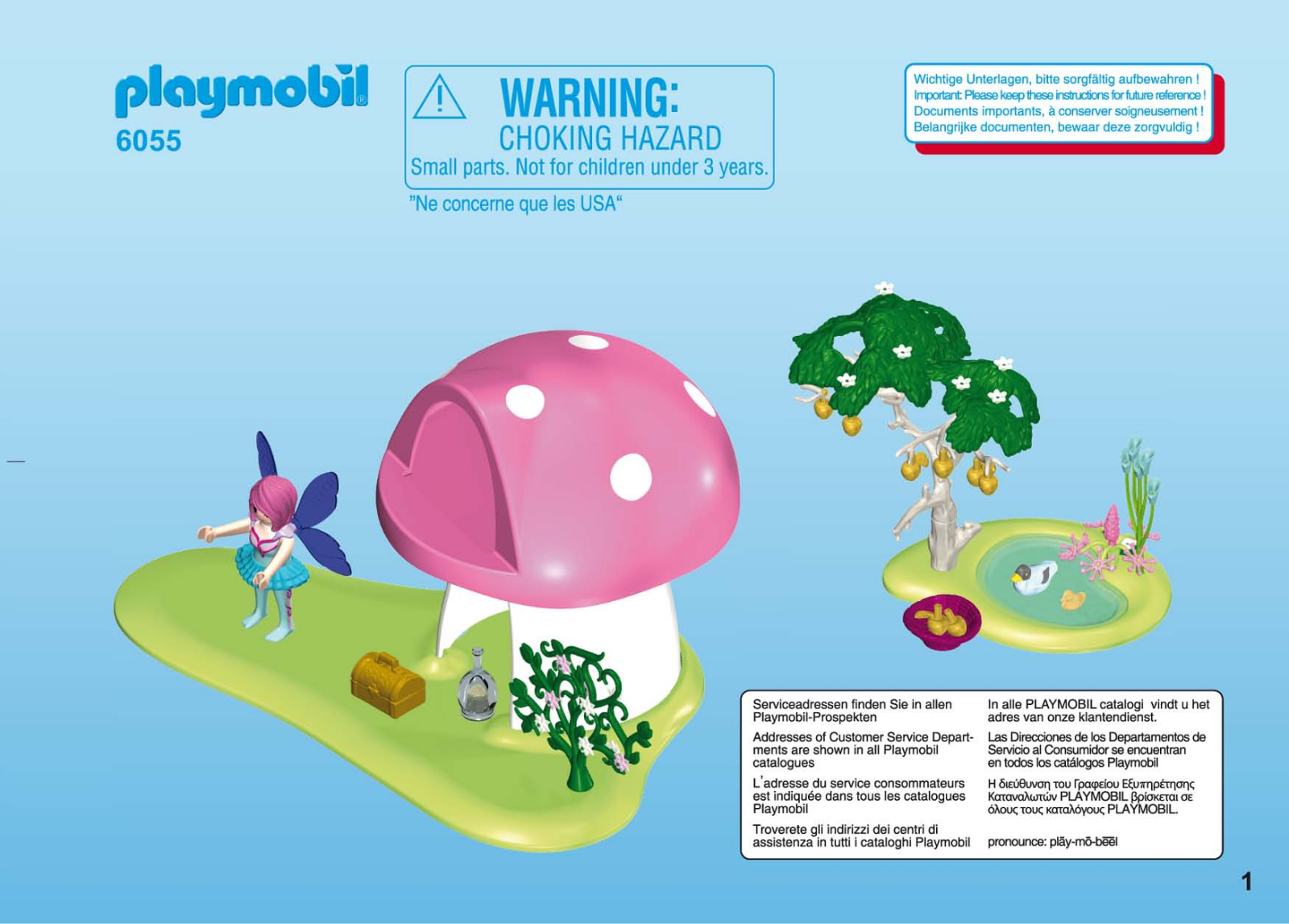 playmobil 6055 Instructions