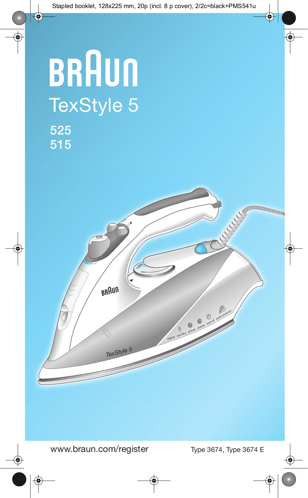 Braun TexStyle TS515 TP User Manual