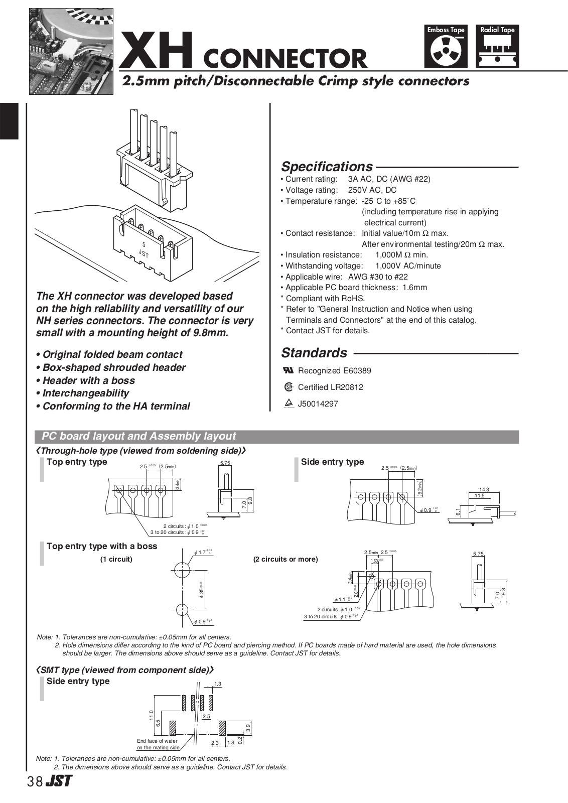 JST XH User Manual