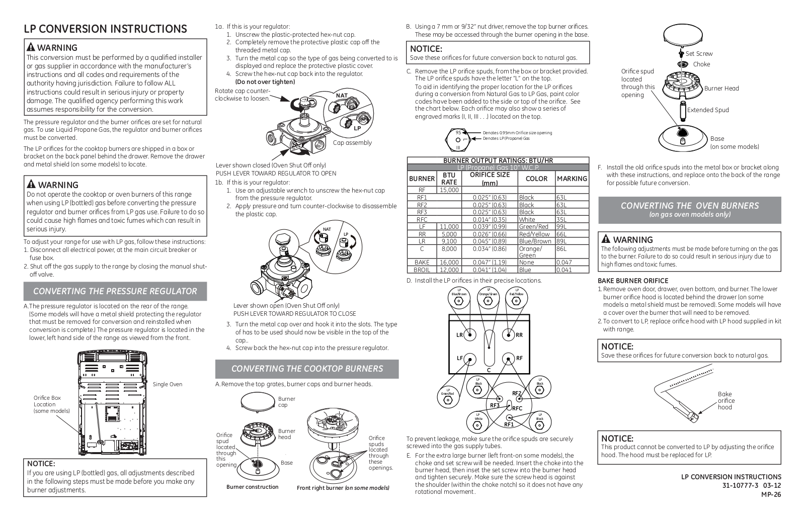 GE CGS985SET1SS, CGS985SET2SS, CGS985SET3SS, CGS985SET4SS, CGS985SET5SS Installation Guide