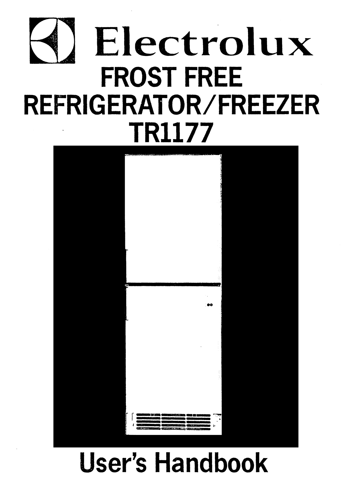 Electrolux TR1177S User Manual