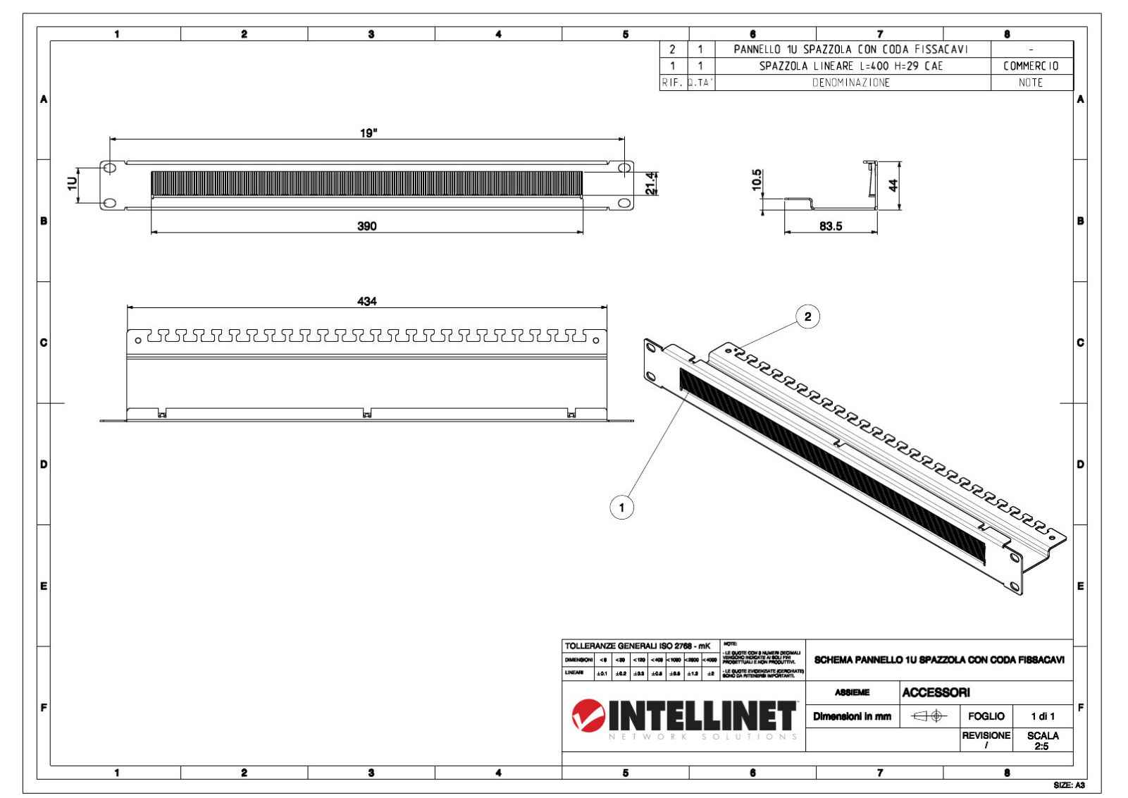 Intellinet I-CASE PSC-PCNE Drawing - ManualMachine.com