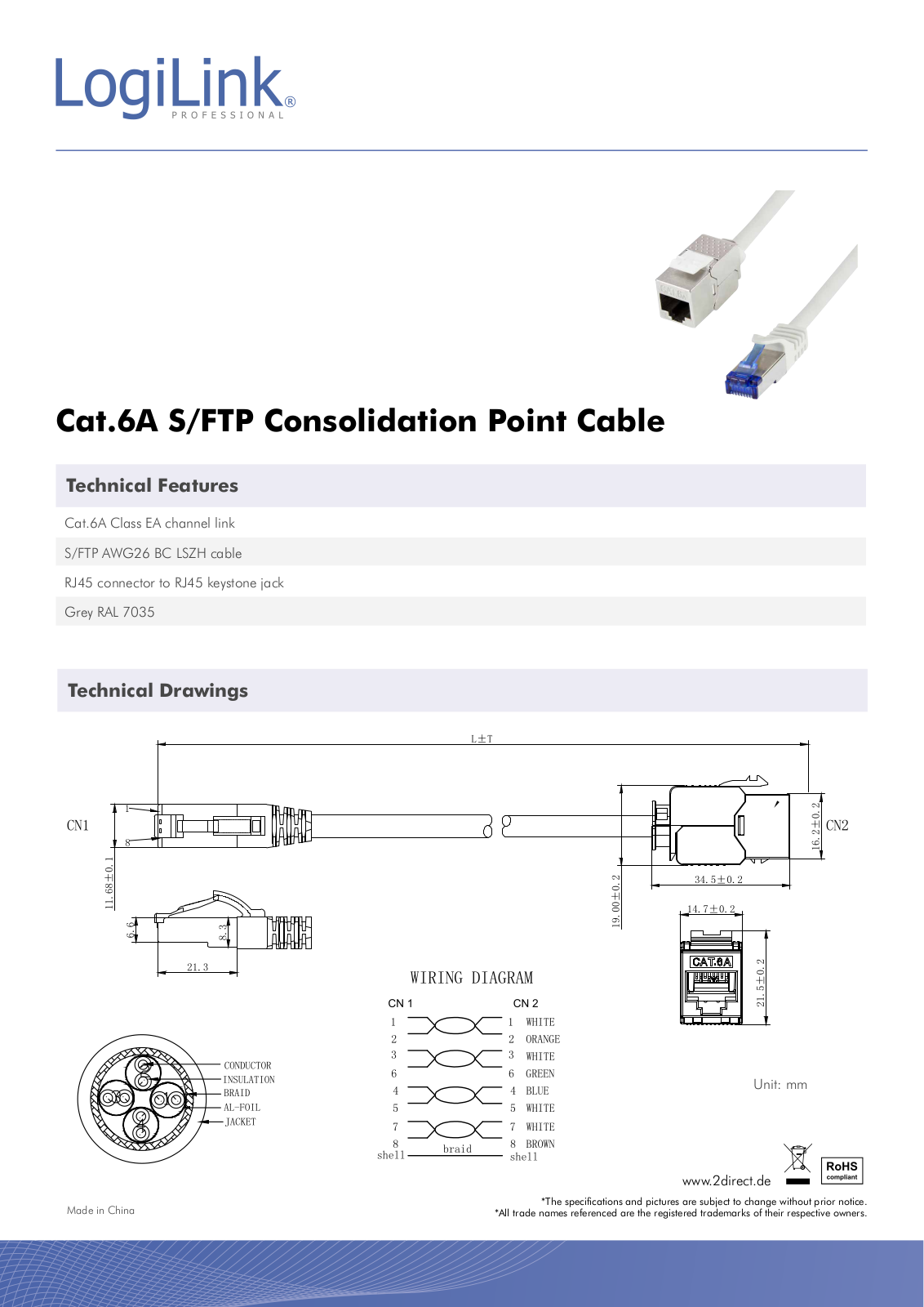 LOGILINK CC5092S Datasheet - ManualMachine.com