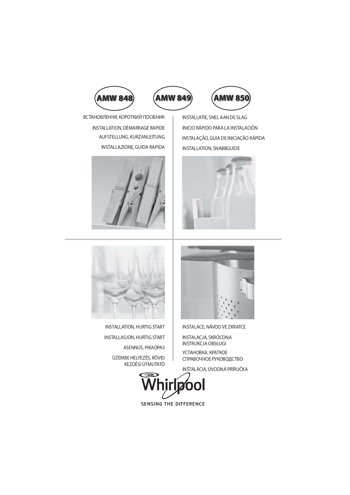 WHIRLPOOL AMW 848/IXL User Manual