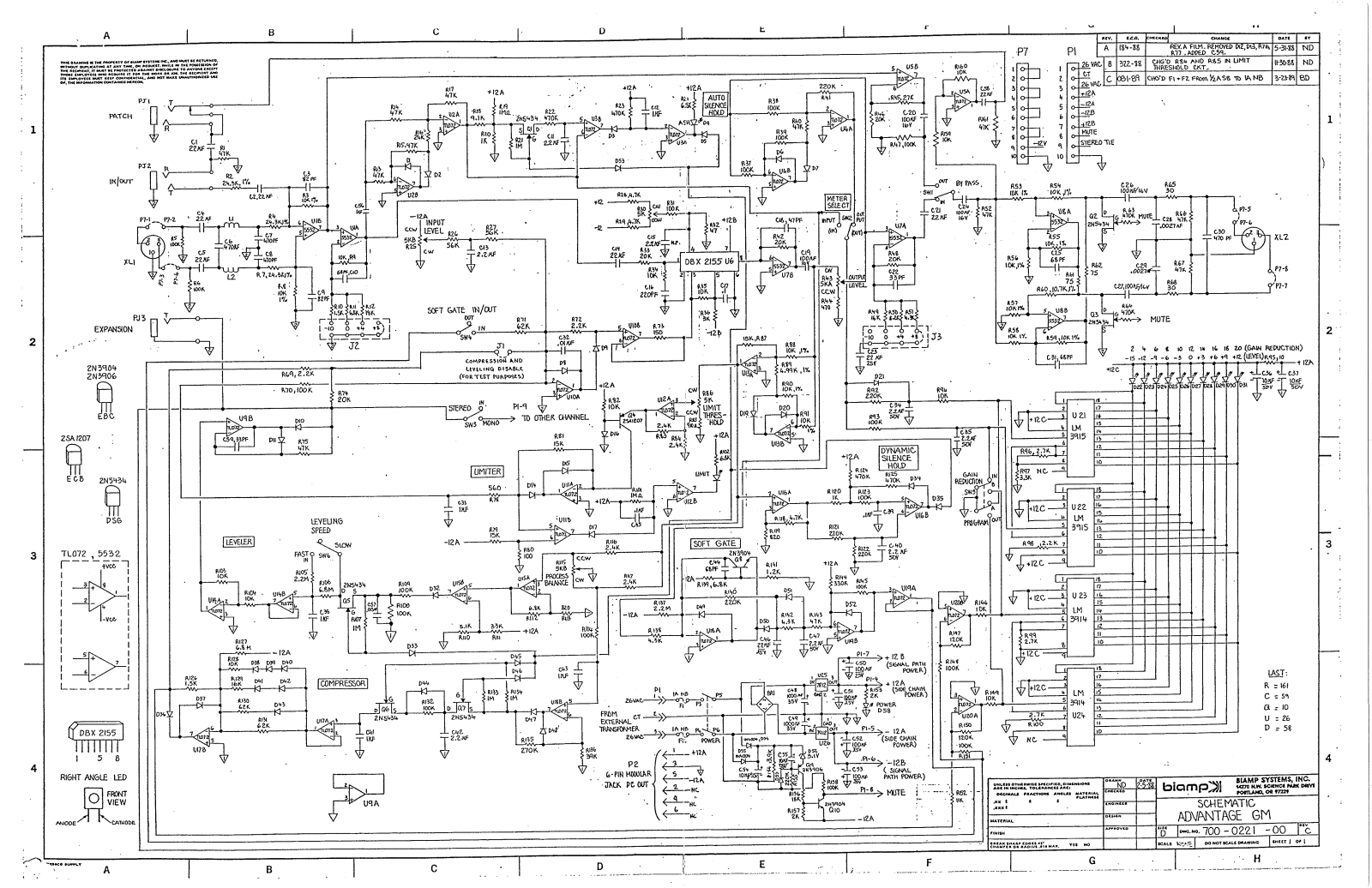 Biamp ADVANTAGE GM User Manual