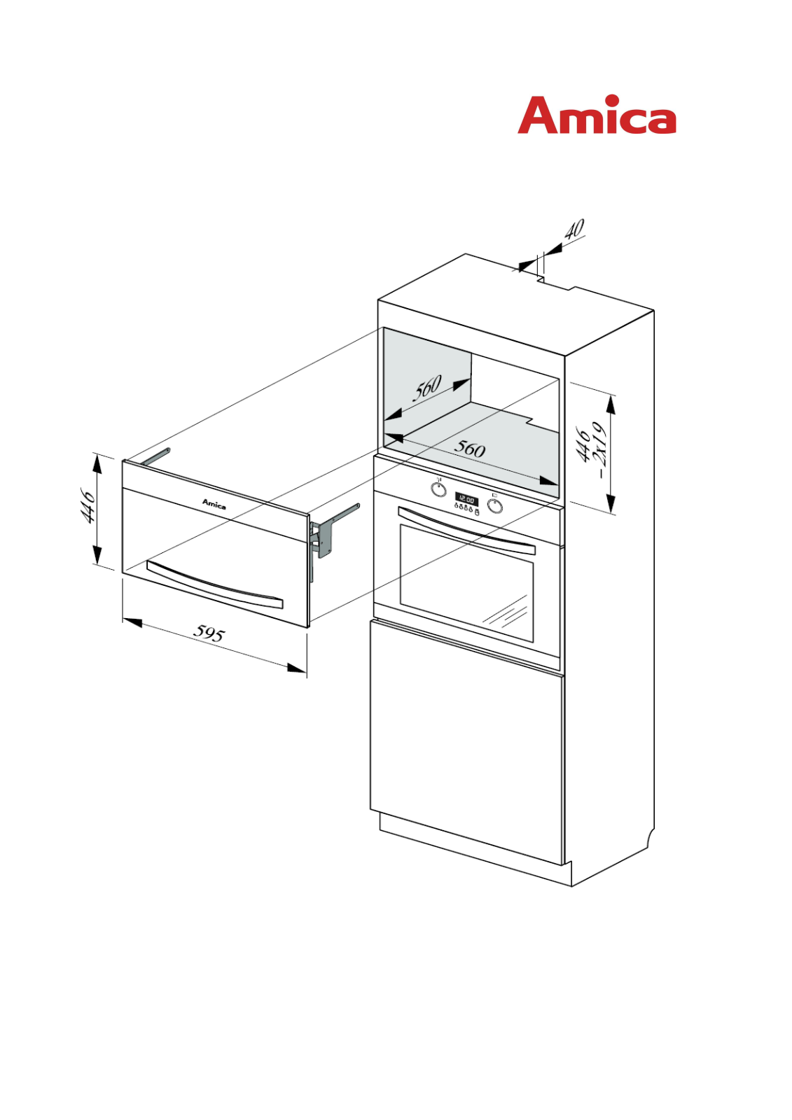 Amica DI 600 User Manual