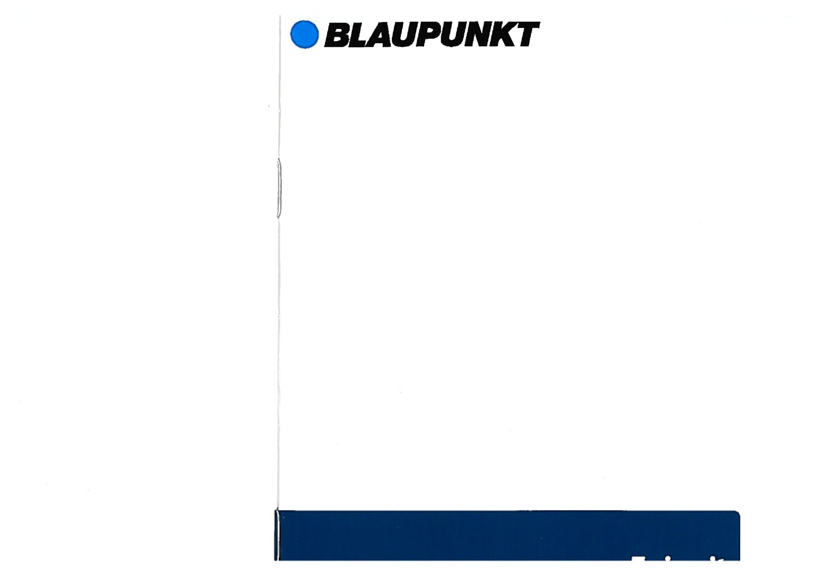 Blaupunkt TravelPilot Operation Manual