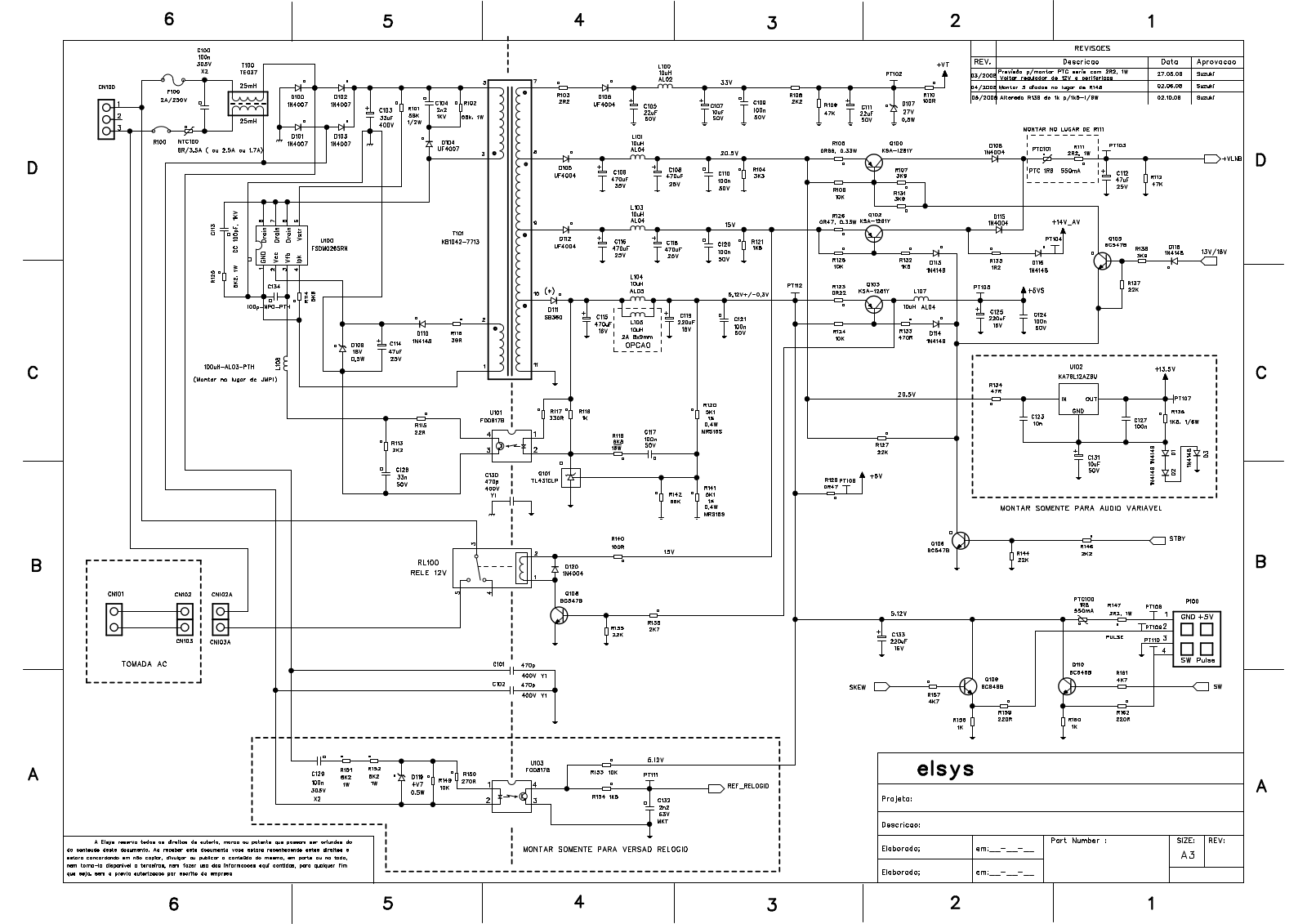 Elsys 2.0, 2.1, 2.5 Schematic