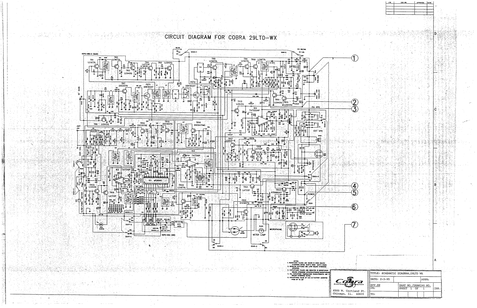 Cobra 29LTD-WX User Manual