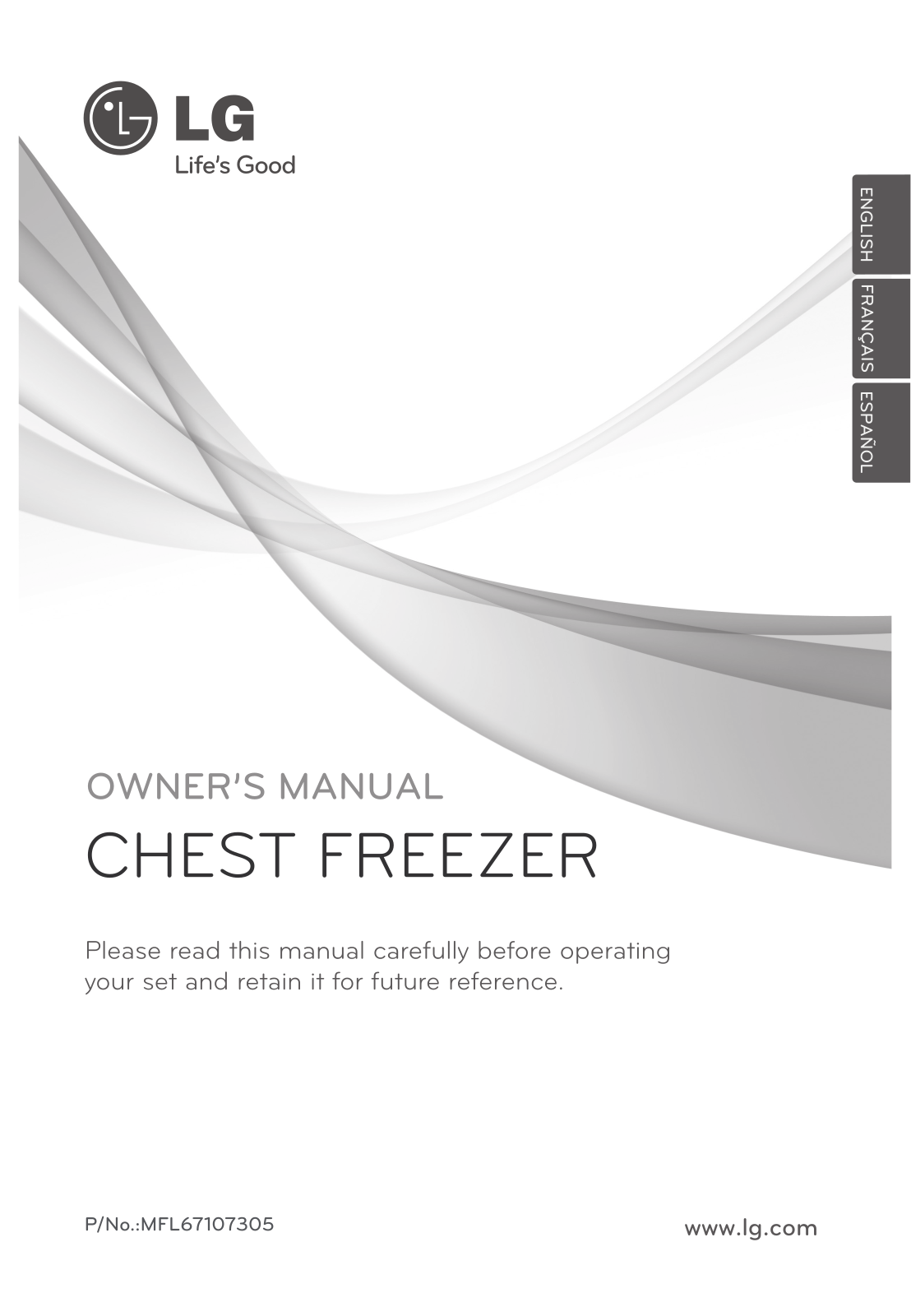 LG GR-S235GV Owner’s Manual